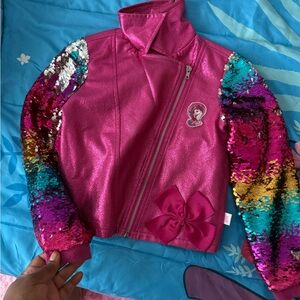 JoJo Siwa Pink Sequin Kids Jacket